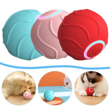 Load image into Gallery viewer, Smart Cat Toys Rolling Ball Pet Cat Owner Interactive Pets Toys Automatic Bouncing Ball USB Self Hi Teasing Kittens Jumping Ball

