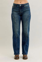 Load image into Gallery viewer, Judy Blue Full Size Seam Detail Straight Leg Jeans
