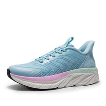 Load image into Gallery viewer, Women's Slip On Walking Shoes Running ActiveCushion Comfortable Tennis Breathable Non Slip Athletic Gym Workout Cross Training Sneakers 6 Light Blue - #GIAA73110001
