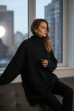 Load image into Gallery viewer, Deer Velvet Lantern Sleeve Color-Block Midi Dress | 3 Colors
