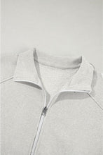 Load image into Gallery viewer, Solid Zip-Up Jacket and Drawstring Pants Set
