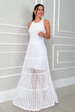Load image into Gallery viewer, Long Sleeveless Cutout Maxi Dress Chic &amp; Flowy Summer Style Comfortable Dress For Summer
