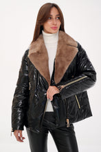 Load image into Gallery viewer, Genuine Mink Fur Down Fill Jacket
