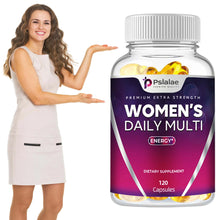 Load image into Gallery viewer, Women's Daily Multi Capsules - Daily Multivitamin To Support Energy and Immune Health - 120 Capsules

