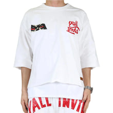 Load image into Gallery viewer, KINON SN/ Jersey 3/4 Sleeve Crop Top Tee
