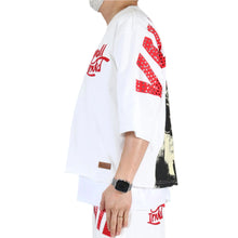 Load image into Gallery viewer, KINON SN/ Jersey 3/4 Sleeve Crop Top Tee
