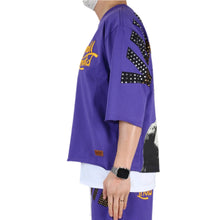 Load image into Gallery viewer, ANGELO SN/ Jersey 3/4 Sleeve Crop Top Tee
