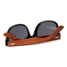 Load image into Gallery viewer, Bamboo Wooden Arms Sunglasses Men Women Black Sunglass
