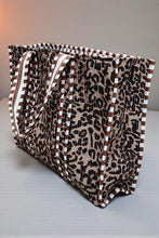 Load image into Gallery viewer, SC - ETA 3/5 - Wild Thing Leopard Print Tote Bag
