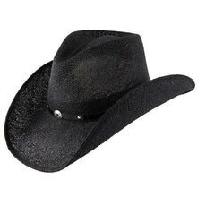 Load image into Gallery viewer, Stetson Onyx - Shapeable Straw Cowboy Hat
