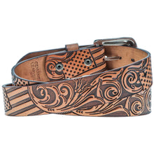 Load image into Gallery viewer, HOOey Liberty Roper - Men's Leather Belt
