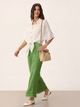 Load image into Gallery viewer, Mini Handwoven Raffia Drawstring Crossbody Bag
