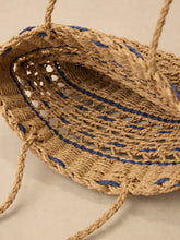 Load image into Gallery viewer, Handwoven Paper Straw Open-Weave Tote Bag
