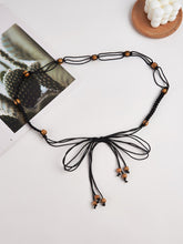 Load image into Gallery viewer, Cotton-Linen Knotted Belt
