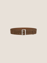 Load image into Gallery viewer, Cowhide Wide Retro Matte Belt
