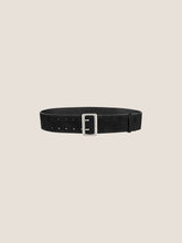 Load image into Gallery viewer, Cowhide Wide Retro Matte Belt
