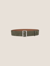 Load image into Gallery viewer, Cowhide Wide Retro Matte Belt
