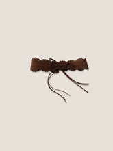 Load image into Gallery viewer, Lace-Trimmed Waist Cincher Belt
