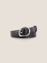 Load image into Gallery viewer, Premium Cowhide Belt With Retro Oval Alloy Buckle
