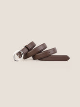 Load image into Gallery viewer, Premium Cowhide Belt With Retro Oval Alloy Buckle
