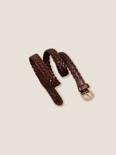 Load image into Gallery viewer, Premium Cowhide Retro Hand-Woven Belt With Alloy Buckle
