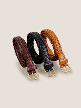 Load image into Gallery viewer, Premium Cowhide Retro Hand-Woven Belt With Alloy Buckle
