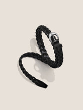 Load image into Gallery viewer, Premium Cowhide Retro Hand-Woven Twisted Thin Belt
