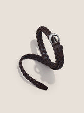 Load image into Gallery viewer, Premium Cowhide Retro Hand-Woven Twisted Thin Belt
