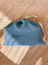 Load image into Gallery viewer, 100% Linen Solid-Color Drawstring Storage Bag
