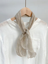 Load image into Gallery viewer, 100% Linen Hand-Tie-Dyed Scarf
