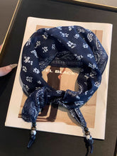 Load image into Gallery viewer, Bohemian Floral Multi-Functional Silk Scarf
