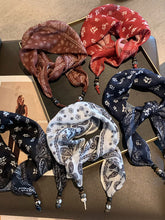 Load image into Gallery viewer, Bohemian Floral Multi-Functional Silk Scarf
