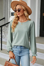 Load image into Gallery viewer, 🌸 Round Neck Flounce Sleeve T-Shirt
