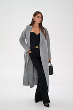 Load image into Gallery viewer, Cambridge Comfort Wraparound Wool Cashmere Coat in Dove

