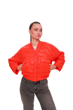 Load image into Gallery viewer, Lexi Cropped Jacket in Coral
