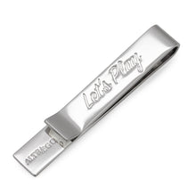 Load image into Gallery viewer, Let's Play Hidden Message Tie Bar

