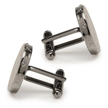 Load image into Gallery viewer, Wine Barrel Metal Cufflinks
