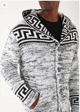 Load image into Gallery viewer, Lagos Red Men&#39;s Silver Boxed Long Sweaters | Hoodie LS82
