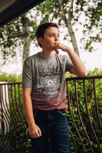 Load image into Gallery viewer, Kid&#39;s American Legend Gray Ombre Quick Dry Short Sleeve T-shirt
