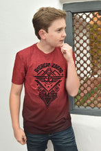 Load image into Gallery viewer, Kid&#39;s American Legend Red Ombre Quick Dry Short Sleeve T-shirt
