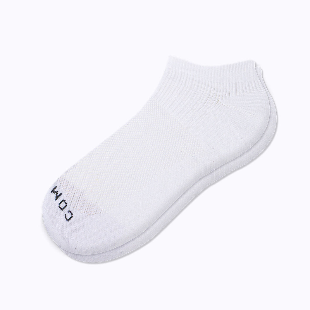 Ankle Compression Socks - White