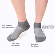Load image into Gallery viewer, Ankle Compression Socks - Charcoal
