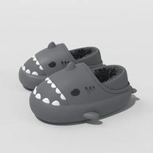 Load image into Gallery viewer, Detachable Kids Winter Shark Slippers - # BOAA71410001

