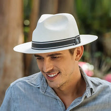 Load image into Gallery viewer, California Hats Montana - Panama Straw Fedora Hat
