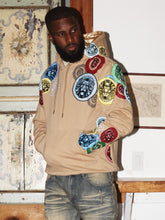 Load image into Gallery viewer, M4660 Aryeh Fleece Hoodie - Khaki
