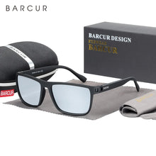 Load image into Gallery viewer, BARCUR Sports Polarized Sunglasses for Men Lightweight TR90 Square Fishing &amp; Travel Eyewear UV400 Protection Men Accessory
