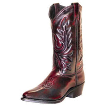 Load image into Gallery viewer, Abilene Rebel Red - Men&#39;s Leather Cowboy Boots
