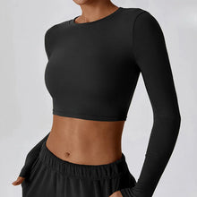 Load image into Gallery viewer, 🧘‍♀️ Women’s Slim Fit Long Sleeve Yoga Top
