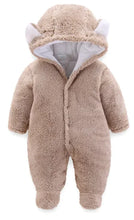 Load image into Gallery viewer, Winter Baby Jumpsuit Newborn Warm Thick Baby Romper-# BAAA21210002
