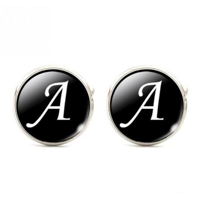 Alphabet Collection Cufflinks - 10 Styles